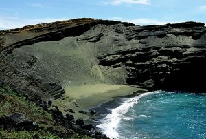 Существующие Черные пляжи на Гавайях